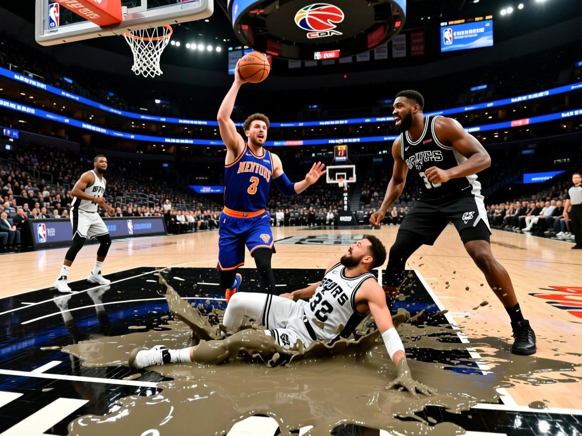 尼克斯遭遇马刺绝杀,陷入连败泥潭 第2张