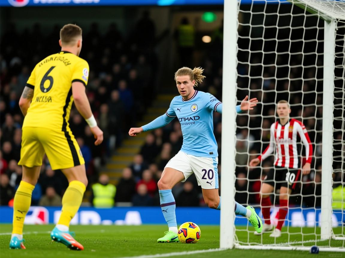 包含英超-B席破门被吹格瓦迪奥尔中柱曼城0-0桑德兰的词条  第3张